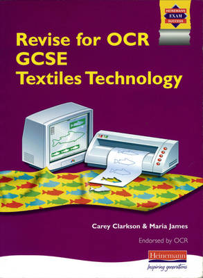 Book cover for Revise for OCR GCSE Textiles Technology