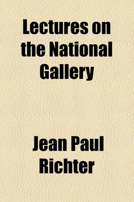 Book cover for Lectures on the National Gallery