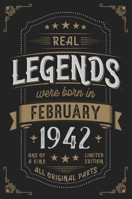 Book cover for Real Legendes were born in February 1942