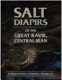 Book cover for Salt Diapirs of the Great Kavir, Central Iran