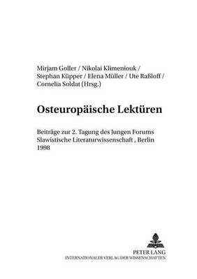 Cover of Osteuropaeische Lektueren