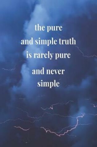Cover of The Pure And Simple