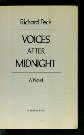 Book cover for Voices After Midnight