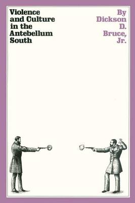 Book cover for Violence and Culture in the Antebellum South