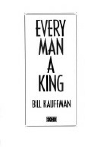 Cover of Everyman a King