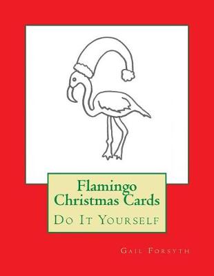 Book cover for Flamingo Christmas Cards