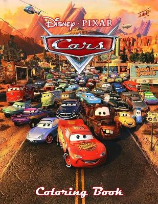 Book cover for Pixar Cars Coloring Book