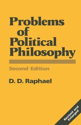 Book cover for Problems of Political Philosophy