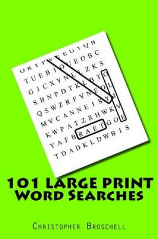 Cover of 101 Large Print Word Searches