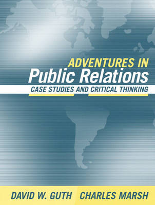 Book cover for Adventures in Public Relations