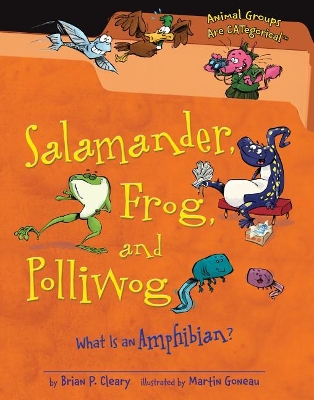 Book cover for Salamander, Frog, and Polliwog