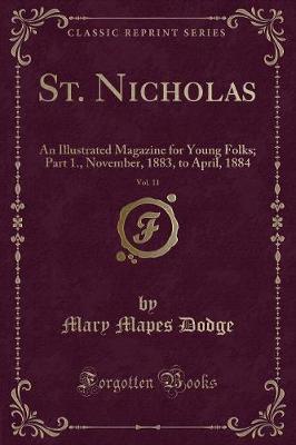 Book cover for St. Nicholas, Vol. 11