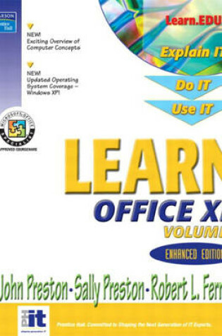 Cover of Learn Office XP Volume 1 - Enhanced Edition