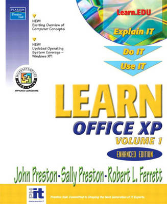 Book cover for Learn Office XP Volume 1 - Enhanced Edition