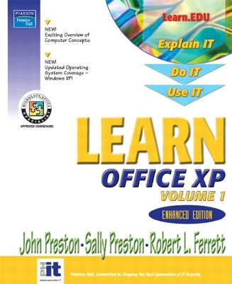 Book cover for Learn Office XP Volume 1 - Enhanced Edition