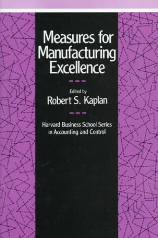 Cover of Measures for Manufacturing Excellence