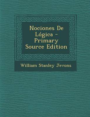 Book cover for Nociones de Logica