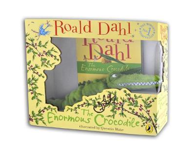 Book cover for The Enormous Crocodile: Book and Toy Gift Set