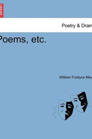 Cover of Poems, Etc.