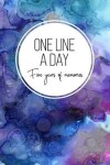 Book cover for One Line a Day, Five Years of Memories