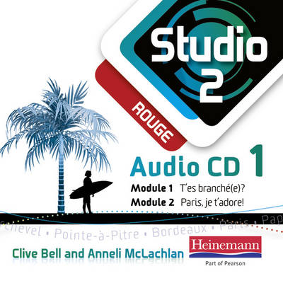 Book cover for Studio 2 rouge Audio CD A (11-14 French)