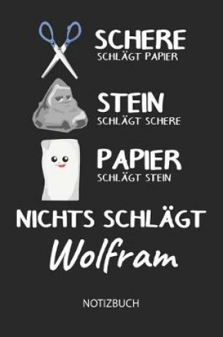 Cover of Nichts schlagt - Wolfram - Notizbuch