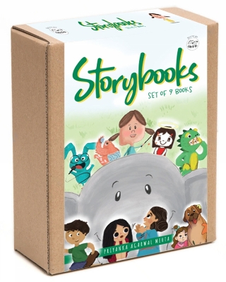 Book cover for Storybook set for 3-6 years old (Set of 9)