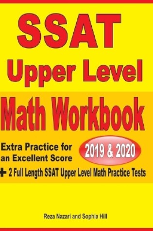 Cover of SSAT Upper Level Math Workbook 2019 & 2020