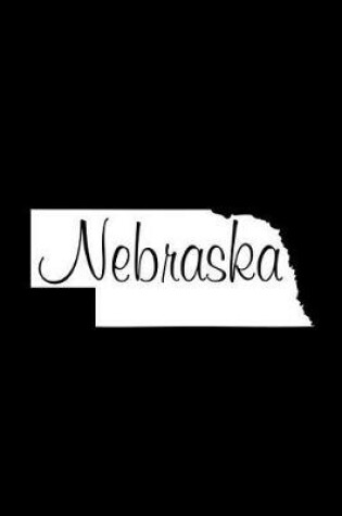 Cover of Nebraska - Black Lined Notebook with Margins