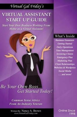 Book cover for Virtual Gal Friday's Virtual Assistant Startup Guide