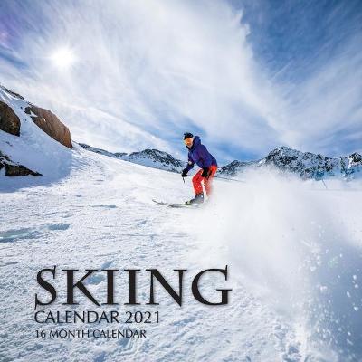 Book cover for Skiing Calendar 2021