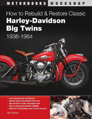 Book cover for How to Rebuild and Restore Classic Harley-Davidson Big Twins 1936-1964