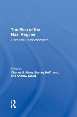 Cover of The Rise Of The Nazi Regime