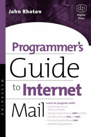 Cover of Programmer's Guide to Internet Mail