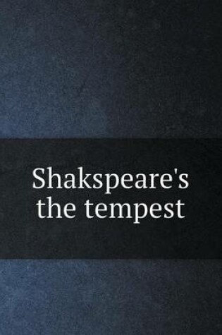 Cover of Shakspeare's the tempest