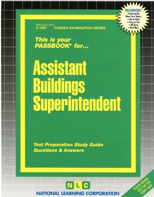 Book cover for Assistant Buildings Superintendent