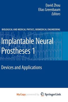 Book cover for Implantable Neural Prostheses 1