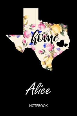 Book cover for Home - Alice - Notebook