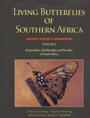 Book cover for Living Butterflies of Southern Africa: Biology, Ecology, Conservation