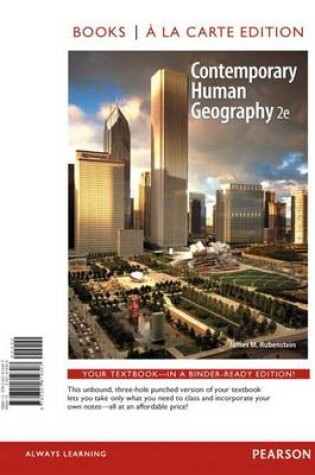 Cover of Contemporary Human Geography, Books a la Carte Plus Masteringgeography with Etext -- Access Card Package