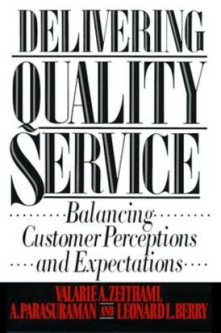 Cover of Delivering Quality Service