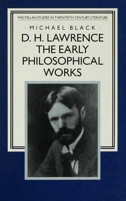 Book cover for D.H. Lawrence: The Early Philosophical Works