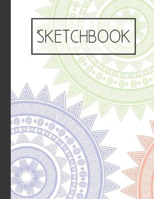 Book cover for Colorful Mandala pattern Sketchbook