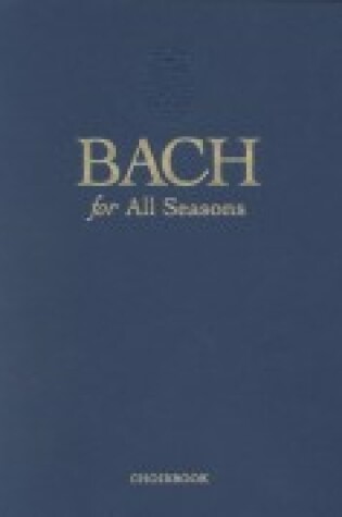 Cover of Bach for All Seasons