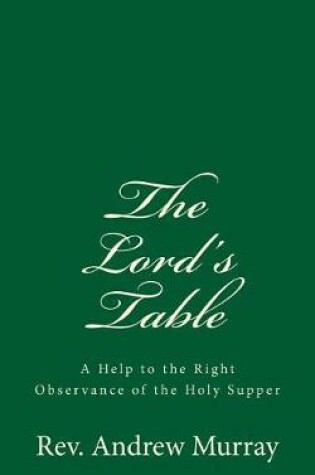 Cover of The Lord's Table