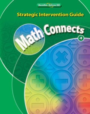 Cover of Math Connects, Grade 4, Strategic Intervention Guide