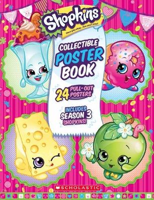 Book cover for Shopkins: Collectible Poster Book