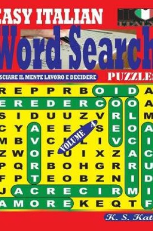 Cover of EASY ITALIAN Word Search Puzzles. Vol. 4