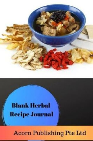 Cover of Blank Herbal Recipe Journal