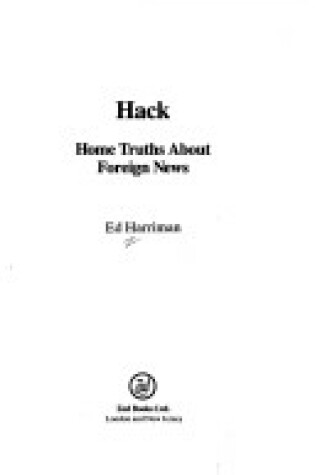 Cover of Hack